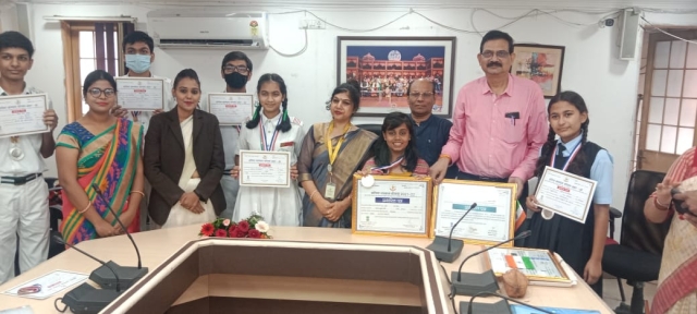 PSY Meritorious honor in DPI Bhopal MP